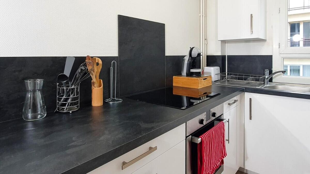 Charmant Appartement Proche De L'Abbaye-Aux-Dames Caen Exteriör bild